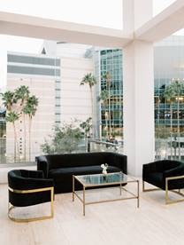 Elegant gathering setting